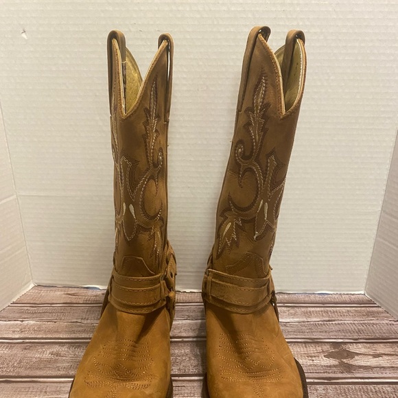 San Pedro Womens Cowboy Boots Size Five. Made in Mexico - Picture 2 of 7